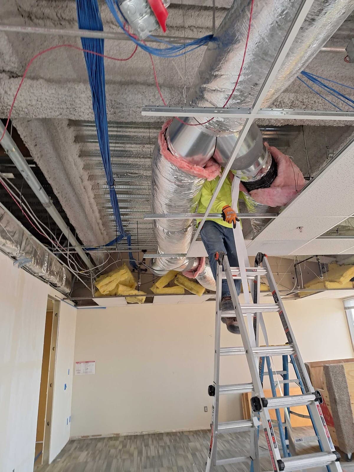 Larry E. Reider Education Center - 4th-Floor Tenant Improvement construction photo